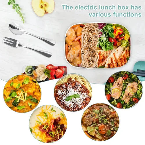 Stokewell™ – 60W Dual-Voltage Portable Electric Lunch Box for Car &amp; Home + 50% OFF