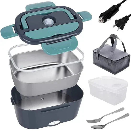 Stokewell™ – 60W Dual-Voltage Portable Electric Lunch Box for Car &amp; Home + 50% OFF