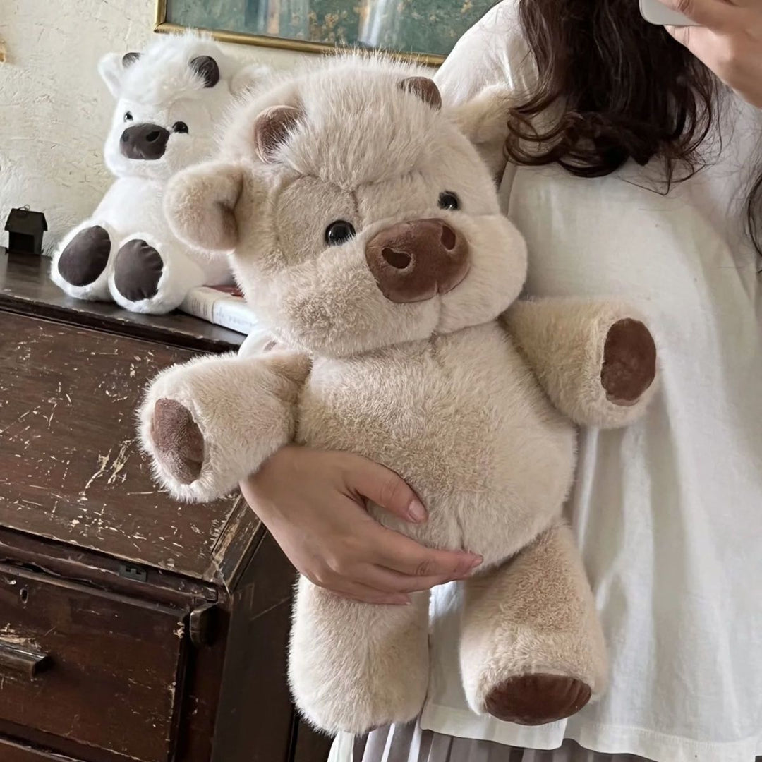 Heather &amp; Hoof™ – Ultra-Soft 14" Highland Cow Plush Cuddle Companion + 50% OFF
