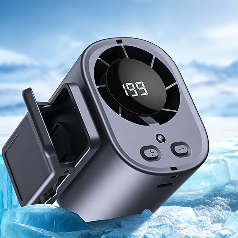 Polara™ – Hurricane-Force Cooling Mini Handheld Fan with LED Display + 50% OFF