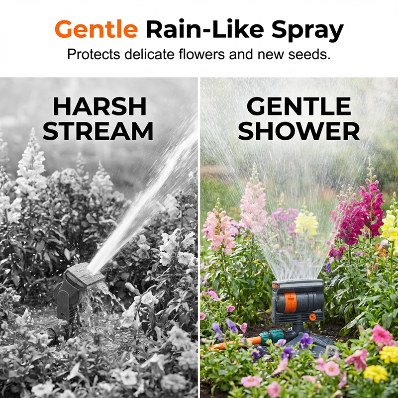 The AuraFlow Rotary Sprinkler — High-Pressure Long-Range Irrigation + 50% OFF