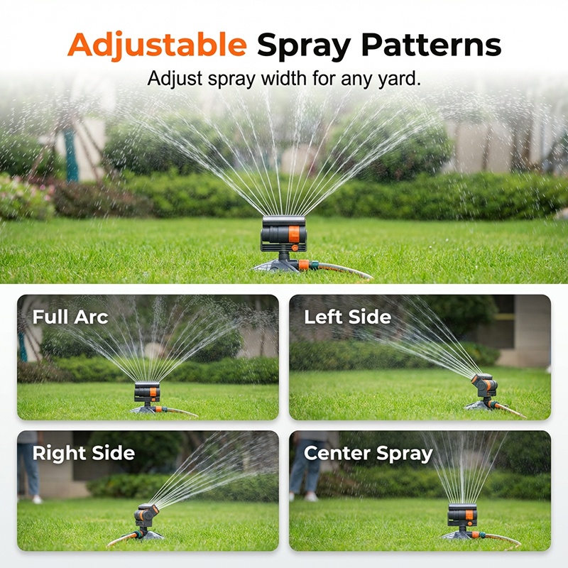 The AuraFlow Rotary Sprinkler — High-Pressure Long-Range Irrigation + 50% OFF