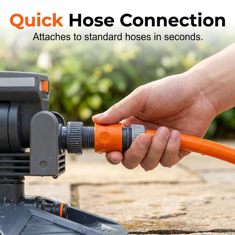 The AuraFlow Rotary Sprinkler — High-Pressure Long-Range Irrigation + 50% OFF