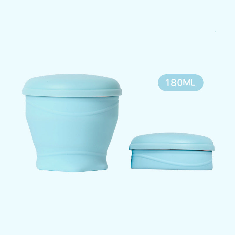 Canteo™ – Leak-Proof Collapsible Silicone Travel Cup with Lid &amp; Wrist Strap + 50% OFF