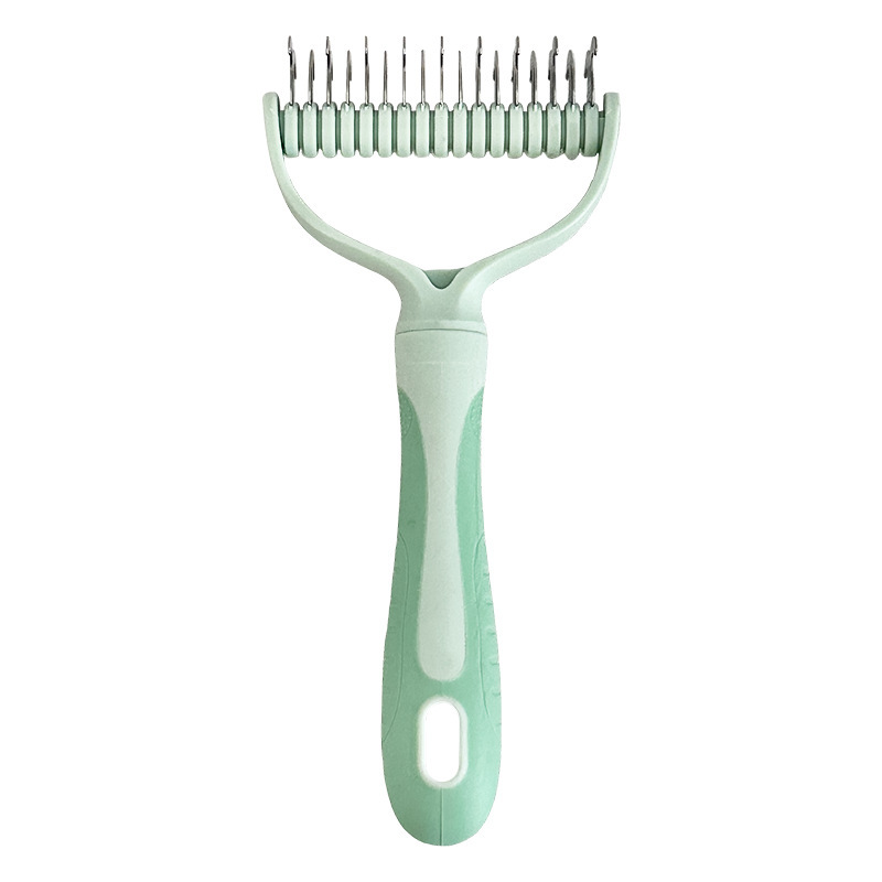 Coatcraft™ – Dual-Sided Dematting &amp; De-Shedding Rake for Dogs &amp; Cats + 50% OFF