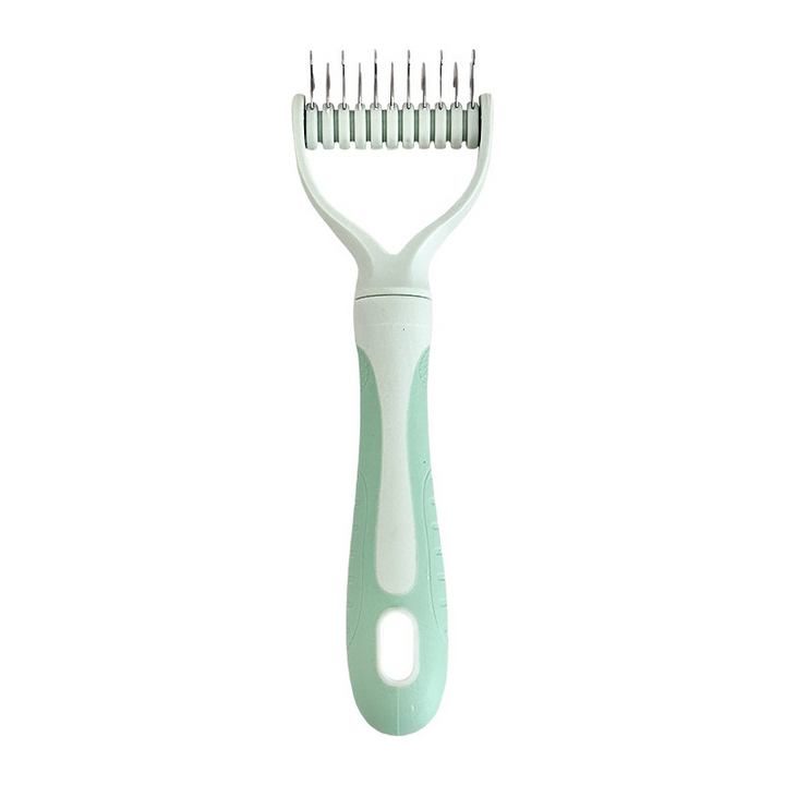Coatcraft™ – Dual-Sided Dematting &amp; De-Shedding Rake for Dogs &amp; Cats + 50% OFF