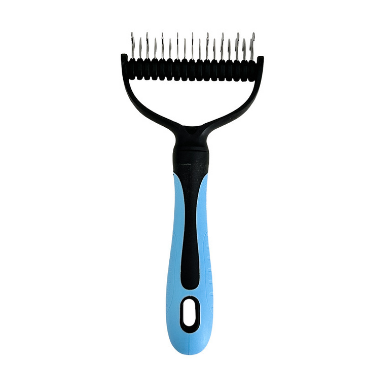 Coatcraft™ – Dual-Sided Dematting &amp; De-Shedding Rake for Dogs &amp; Cats + 50% OFF